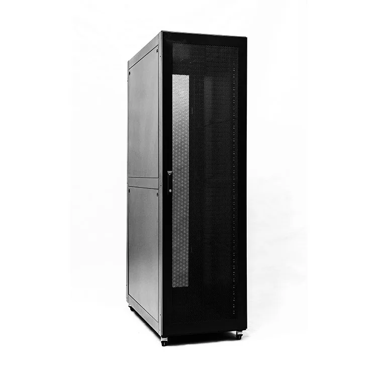 Data Center Server Rack Cabinet Floor Standing Mesh Door 600*800mm