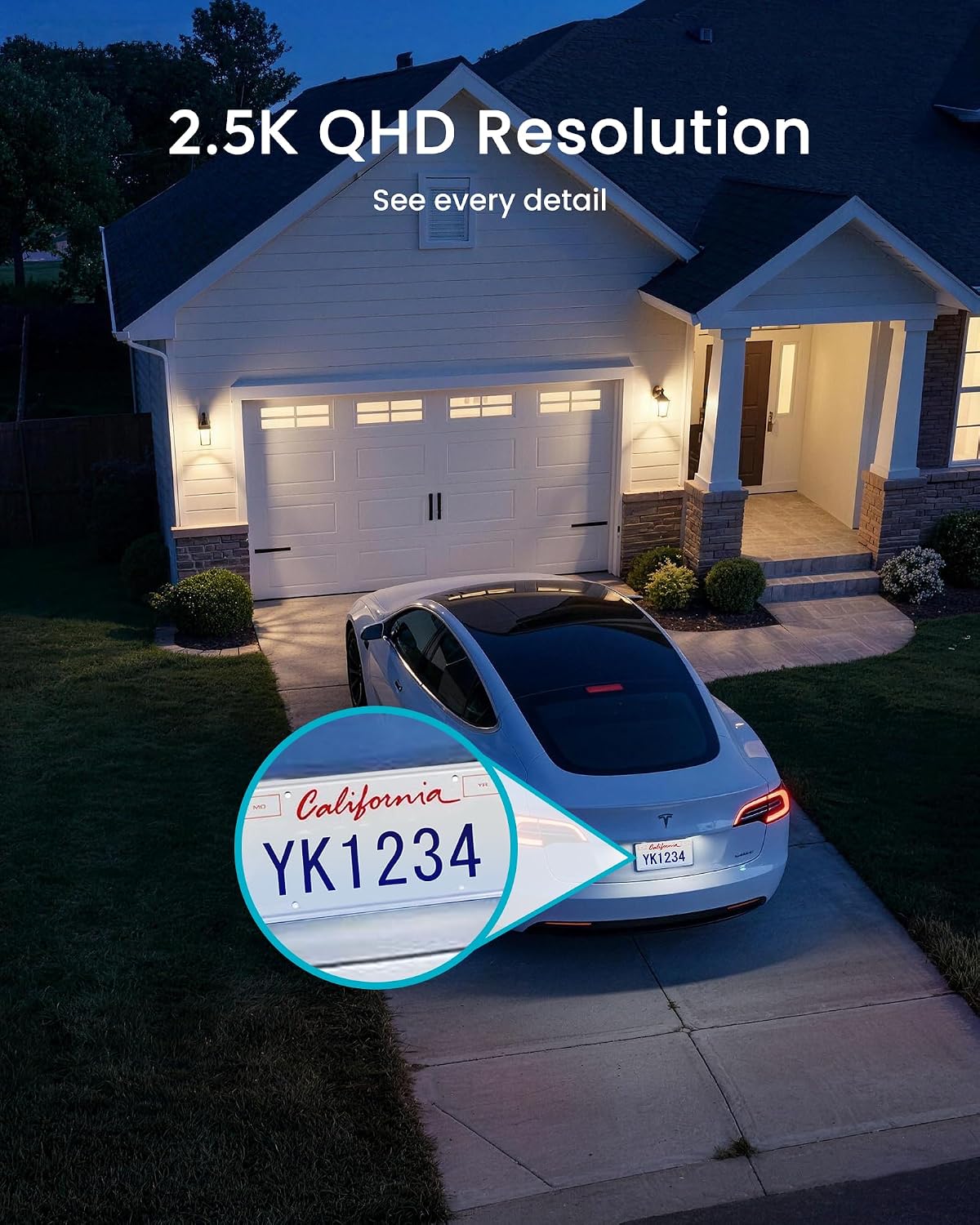 youkey S420 24/7 Recording Solar Security Camera Wireless Outdoor