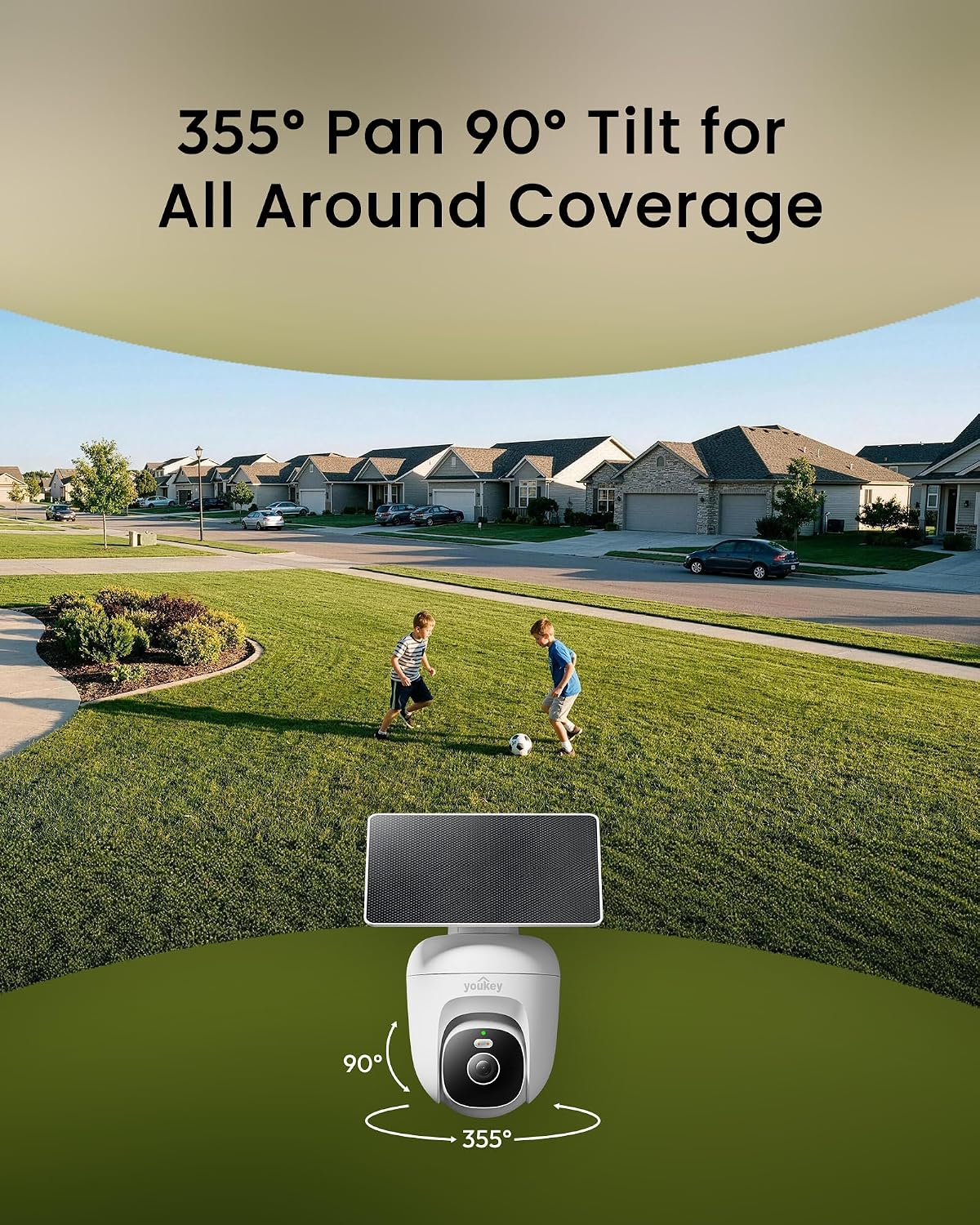 Youkey S340 Solar Security Outdoor Camera