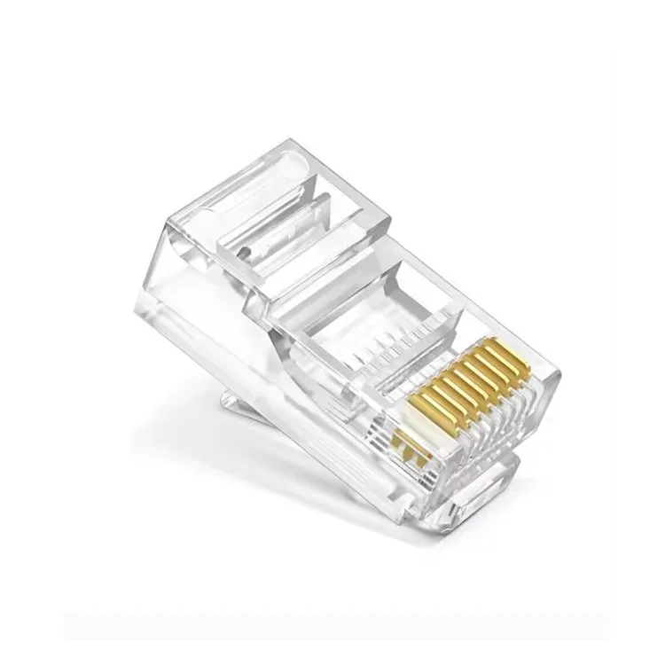 CAT3 UTP RJ11 Connector 6P4C view 1