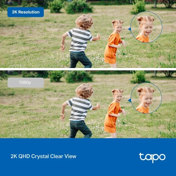 Tapo C320WS Outdoor 2K QHD Camera view 1