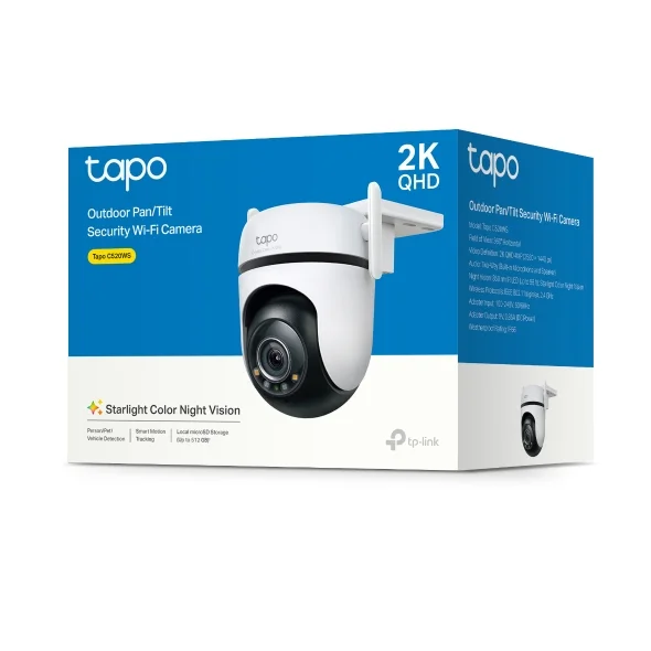 Tapo C520WS Outdoor Pan/Tilt 2K Camera view 4