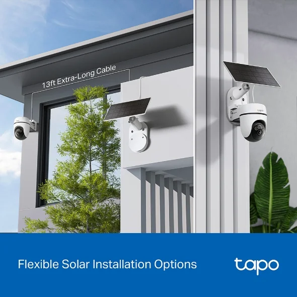 Tapo C610 Kit 3MP Solar-Powered Pan/Tilt Security Camera view 4