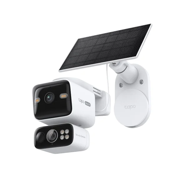 Tapo C645D Kit Solar-Powered Dual-Lens Pan/Tilt Security Camera view 1