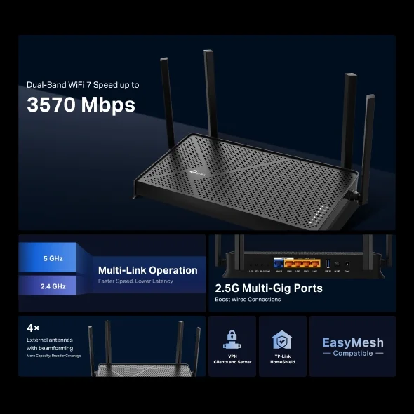 TP-Link Archer BE230 view 3