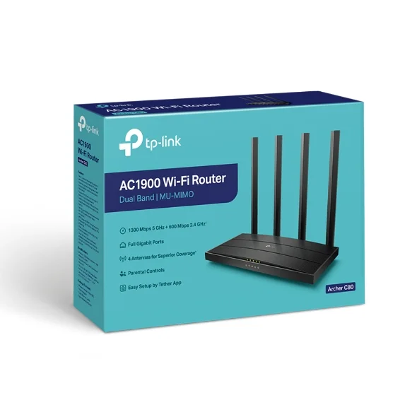 TP-Link Archer C80 view 3