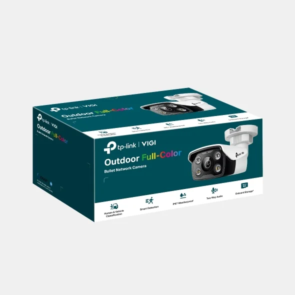 VIGI C340  4MP Outdoor Full-Color Bullet Network Camera view 3