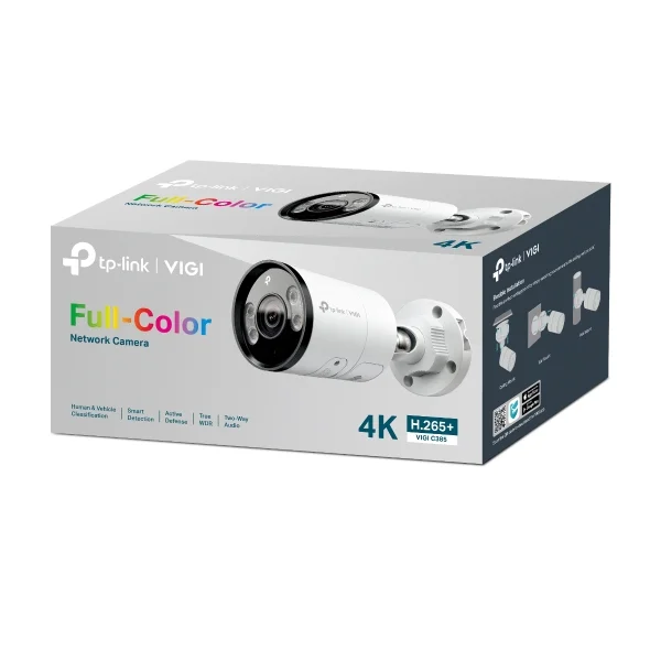 VIGI C385 8MP Outdoor Full-Color Bullet Network Camera view 3