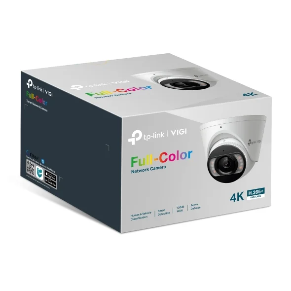 VIGI C485 8MP Full-Color Turret Network Camera view 4