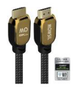 Mowsil HDMI Certified 8K 60Hz 2.1 Cable 3Mtr